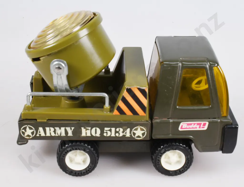 BUDDY L JUNIOR ARMY SEARCHLIGHT TRUCK Image 1++