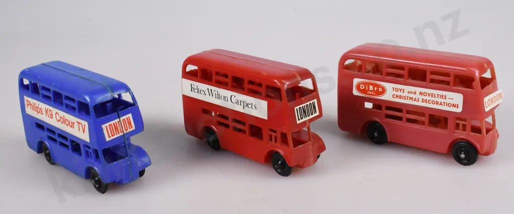 DIBRO NEW ZEALAND MADE DOUBLE DECKER BUSES Image 1++
