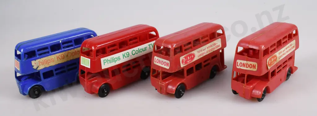 DIBRO NEW ZEALAND MADE DOUBLE DECKER BUSES Image 1++
