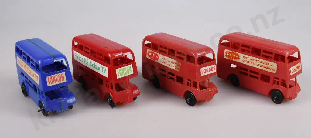 DIBRO NEW ZEALAND MADE DOUBLE DECKER BUSES Image 1++