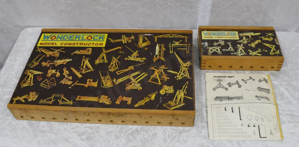 WONDERLOCK MODEL CONSTRUCTOR WOODEN TOYS Image 1++