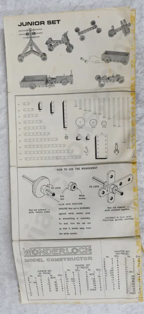 WONDERLOCK MODEL CONSTRUCTOR WOODEN TOYS Image 1++