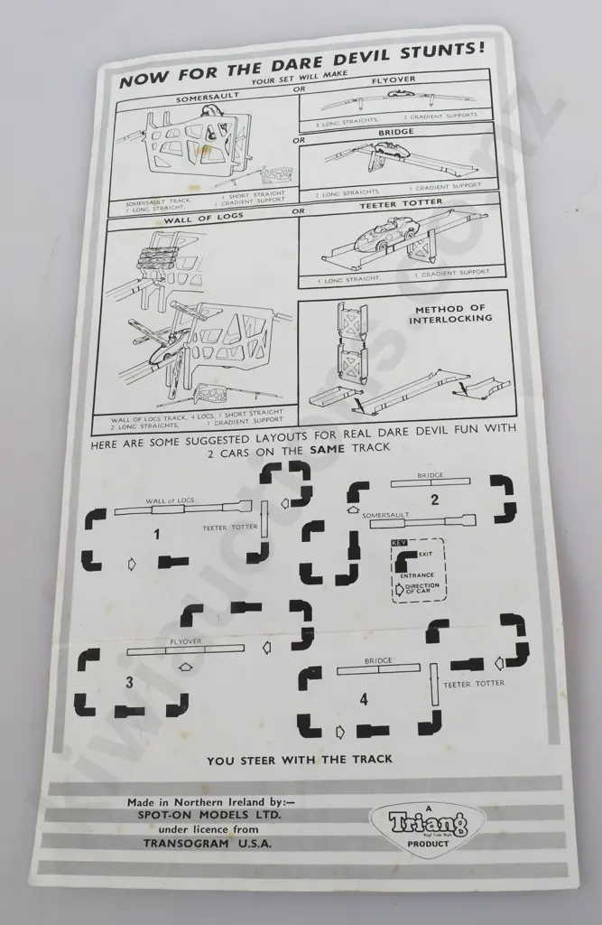 DARE DEVIL TRIK TRAK GAME Image 1++