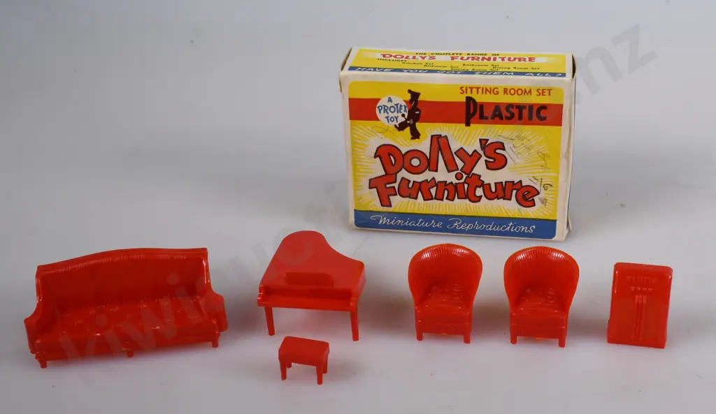PROTEX PLASTIC DOLLS FURNITURE Image 1++