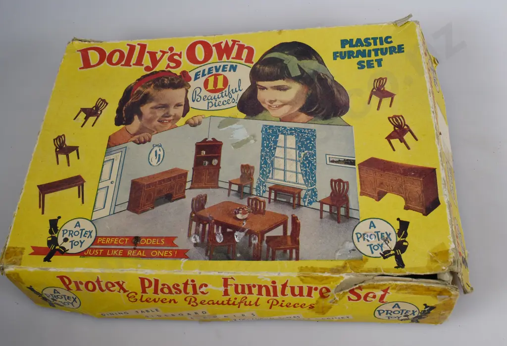 PROTEX PLASTIC DOLLS FURNITURE Image 1++