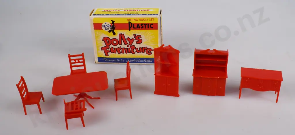 PROTEX PLASTIC DOLLS FURNITURE Image 1++