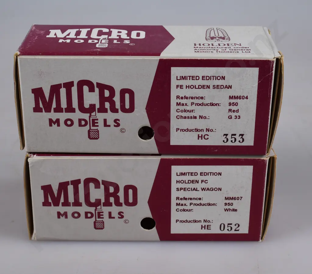 MICRO MODEL HOLDENS Image 1++