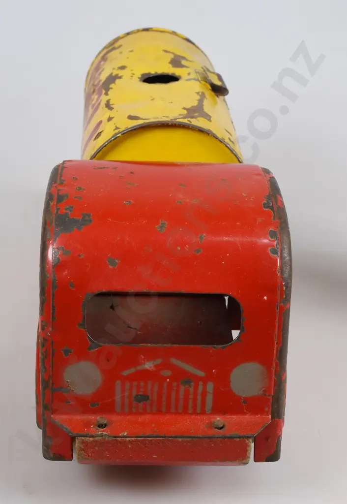 SHELL PRESSED STEEL PETROL TANKER & BOWSER Image 1++