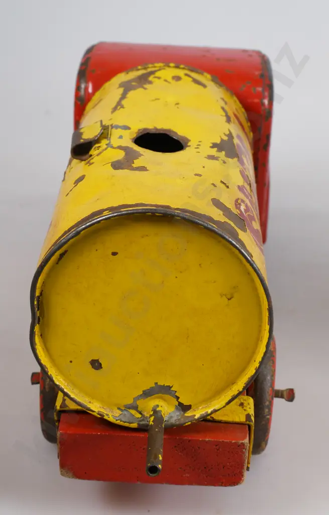 SHELL PRESSED STEEL PETROL TANKER & BOWSER Image 1++