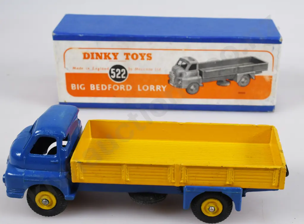DINKY SUPERTOYS BIG BEDFORD LORRY IN ORIGINAL BOX, NO 522 Image 1++