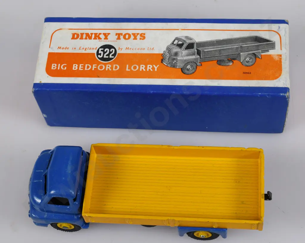 DINKY SUPERTOYS BIG BEDFORD LORRY IN ORIGINAL BOX, NO 522 Image 1++