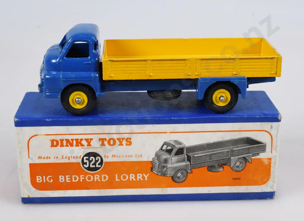 DINKY SUPERTOYS BIG BEDFORD LORRY IN ORIGINAL BOX, NO 522 Image 1++