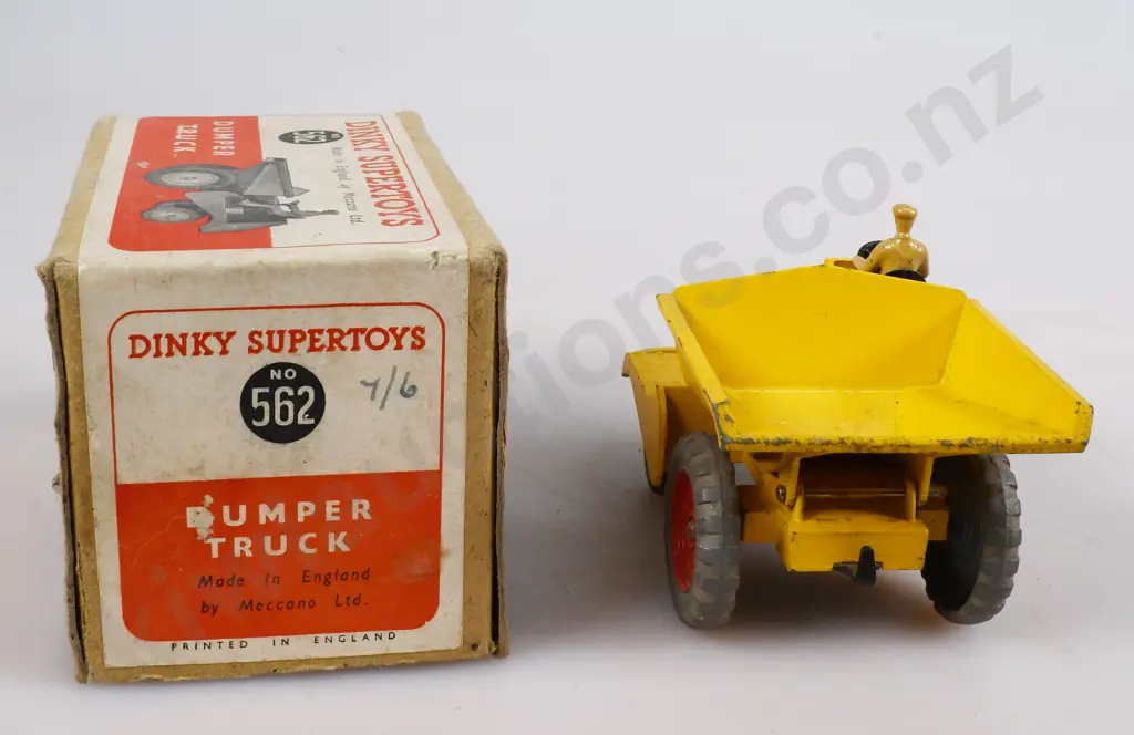 DINKY SUPERTOYS DUMPER TRACK IN ORIGINAL BOX, MODEL 562 Image 1++