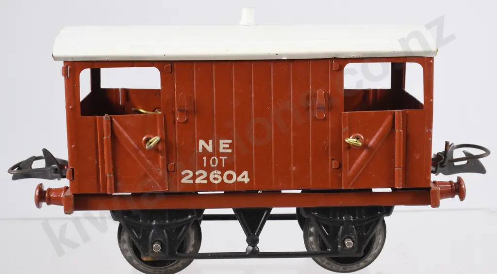 BOXED HORNBY O GAUGE CLOCKWORK TRAIN SET Image 1++