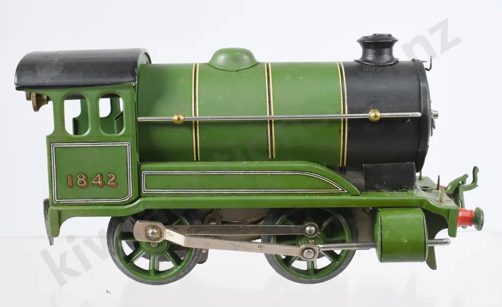 BOXED HORNBY O GAUGE CLOCKWORK TRAIN SET Image 1++