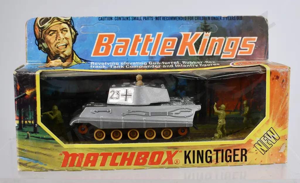 MATCHBOX BATTLE KINGS K-104 KING TIGER Image 1++