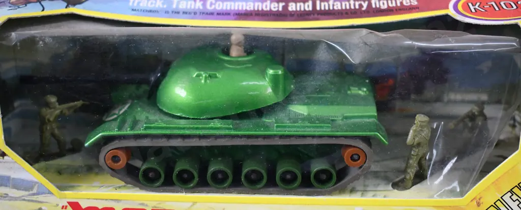 MATCHBOX BATTLE KINGS K-102 M48-A2 Image 1++