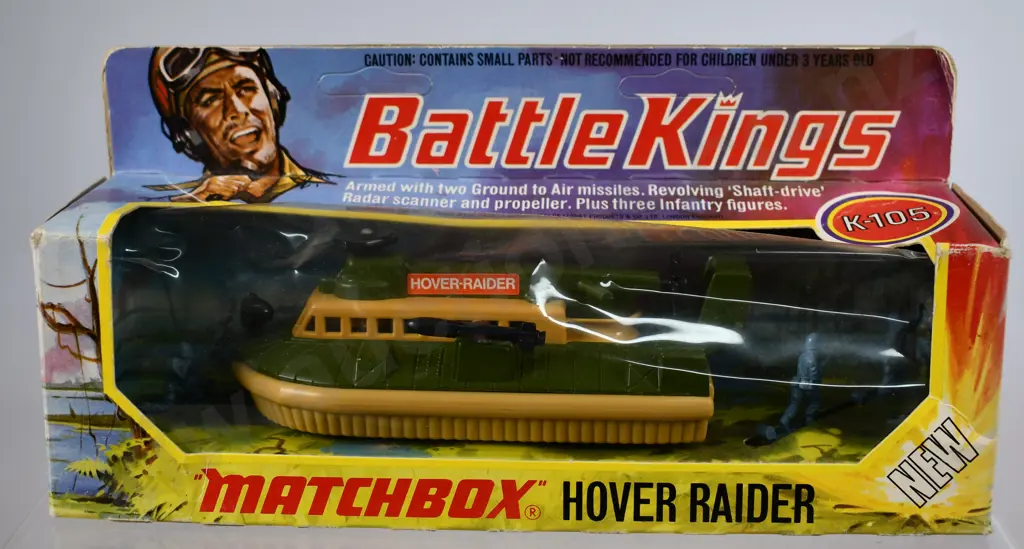 MATCHBOX BATTLE KINGS K-105 HOVER RAIDER Image 1++