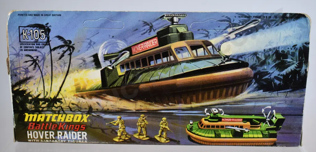 MATCHBOX BATTLE KINGS K-105 HOVER RAIDER Image 1++