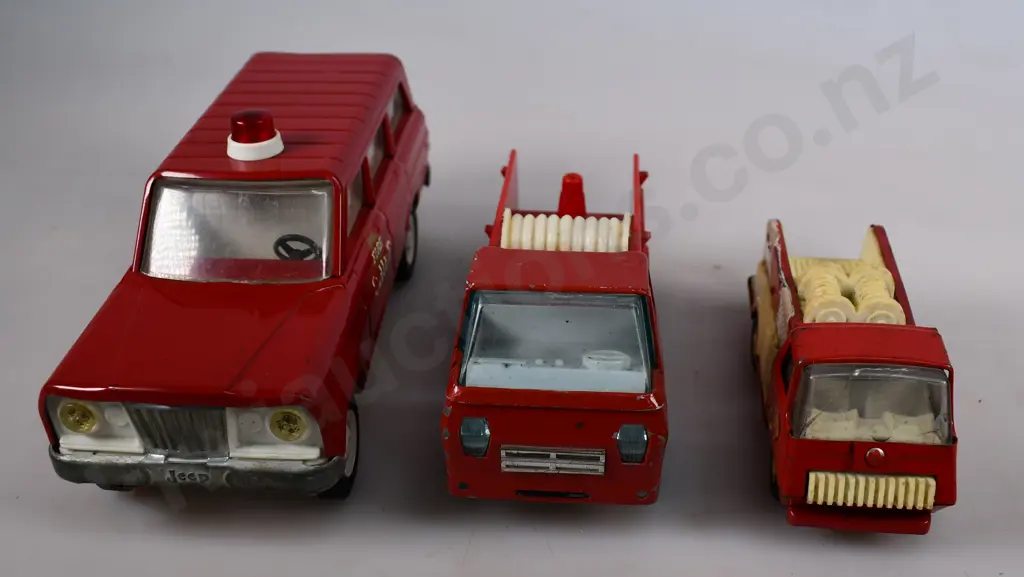 TONKA FIRE CHIEF & 2 X FIRE ENGINE PUMPERS Image 1++
