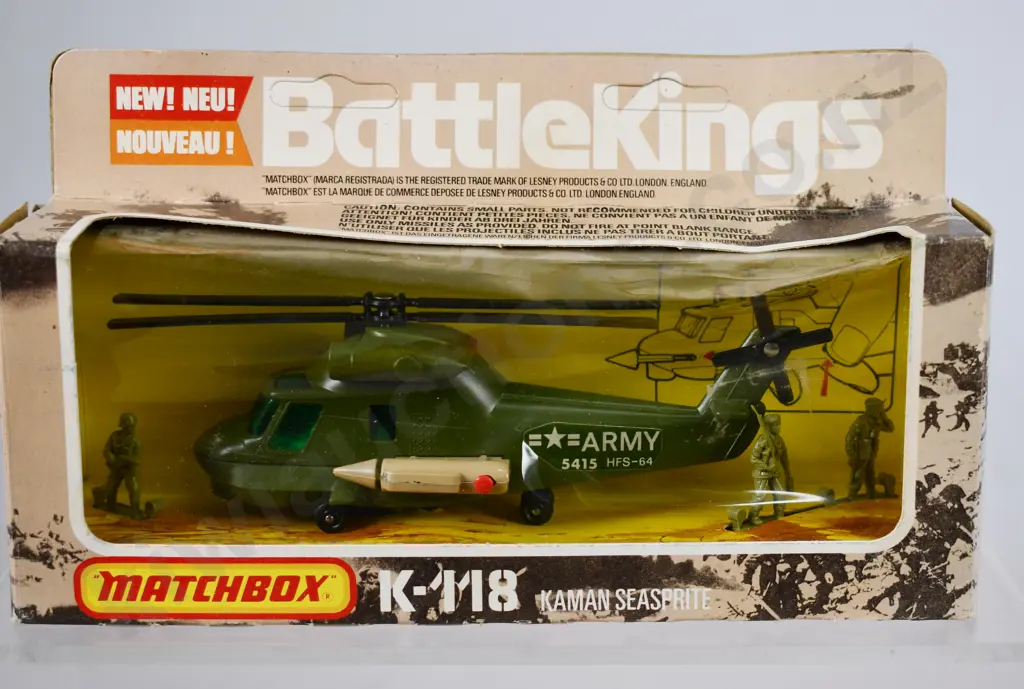 MATCHBOX BATTLE KINGS K-118 KAMAN SEASPRITE Image 1++