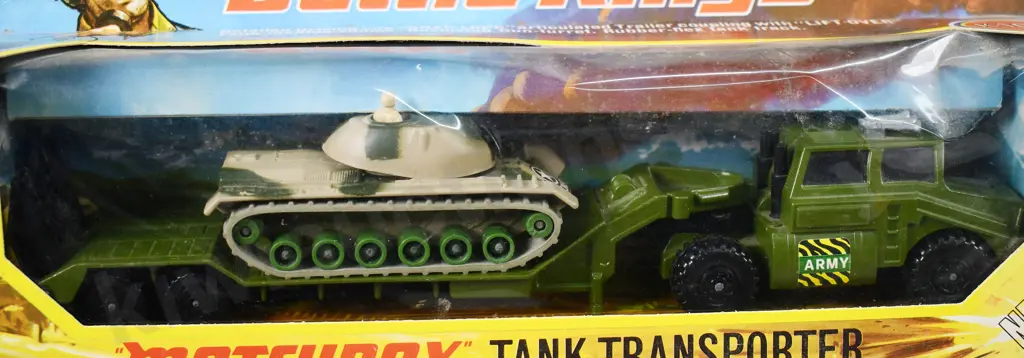 MATCHBOX BATTLE KINGS K-106 TANK TRANSPORTER Image 1++