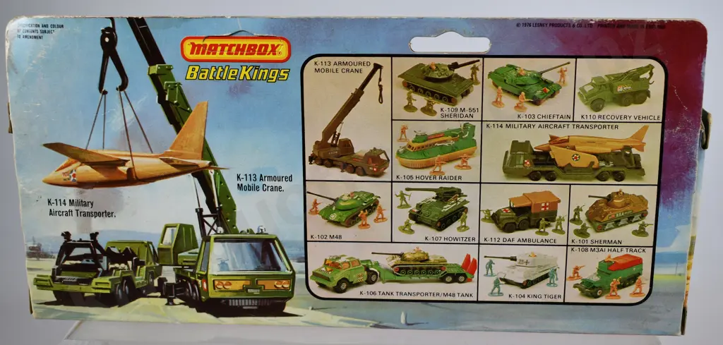 MATCHBOX BATTLE KINGS K-115 ARTICULATED PETROL TANKER Image 1++