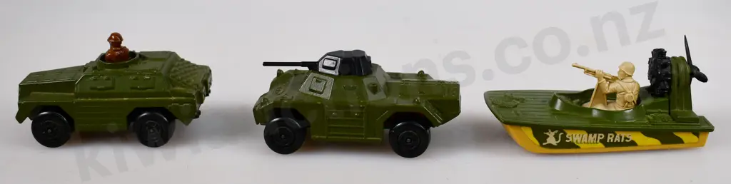 MATCHBOX (ROLAMATICS) #28 STOAT, #73 WEASEL, SUPERFAST #30 SWAMP RAT Image 1++