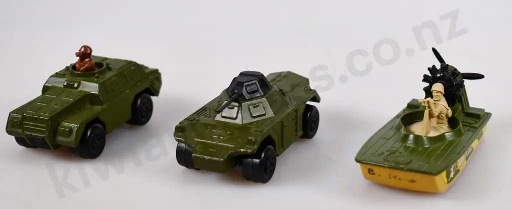 MATCHBOX (ROLAMATICS) #28 STOAT, #73 WEASEL, SUPERFAST #30 SWAMP RAT Image 1++