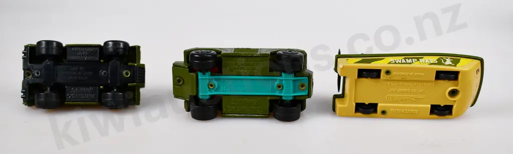 MATCHBOX (ROLAMATICS) #28 STOAT, #73 WEASEL, SUPERFAST #30 SWAMP RAT Image 1++