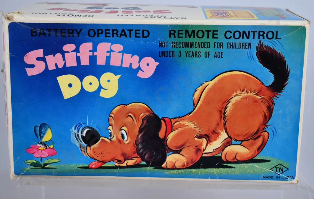 JAPANESE VATTERY OPERATED SNIFFING DOG Image 1++