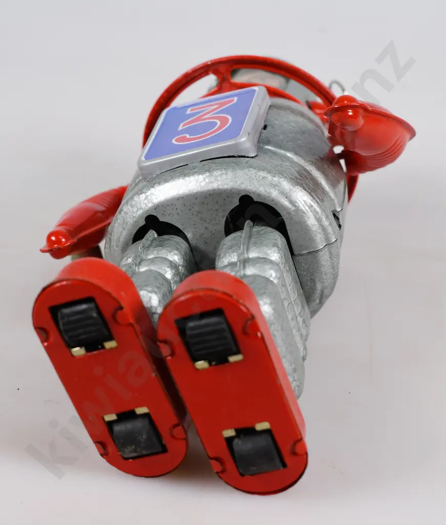 ASTRO-SCOUT TIN TOY ROBOT BY YONEZAWA TOYS, JAPAN Image 1++