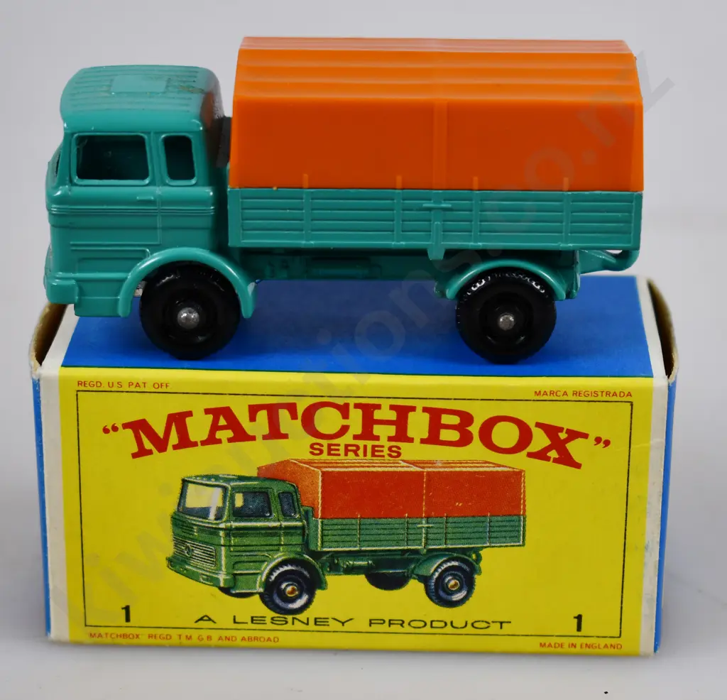 MATCHBOX MERCEDES TRUCK, NO. 1 Image 1++