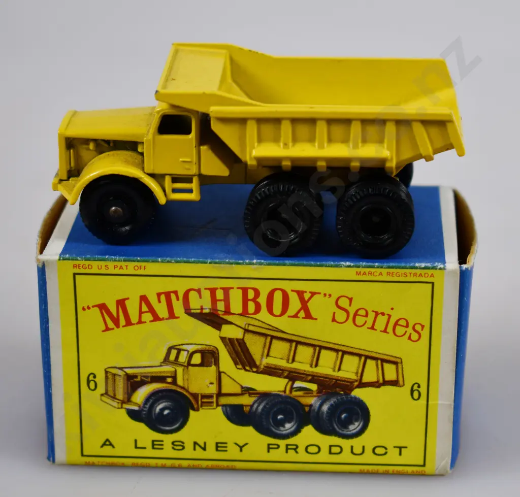 MATCHBOX EUCLID QUARRY TRUCK, NO. 6 Image 1++