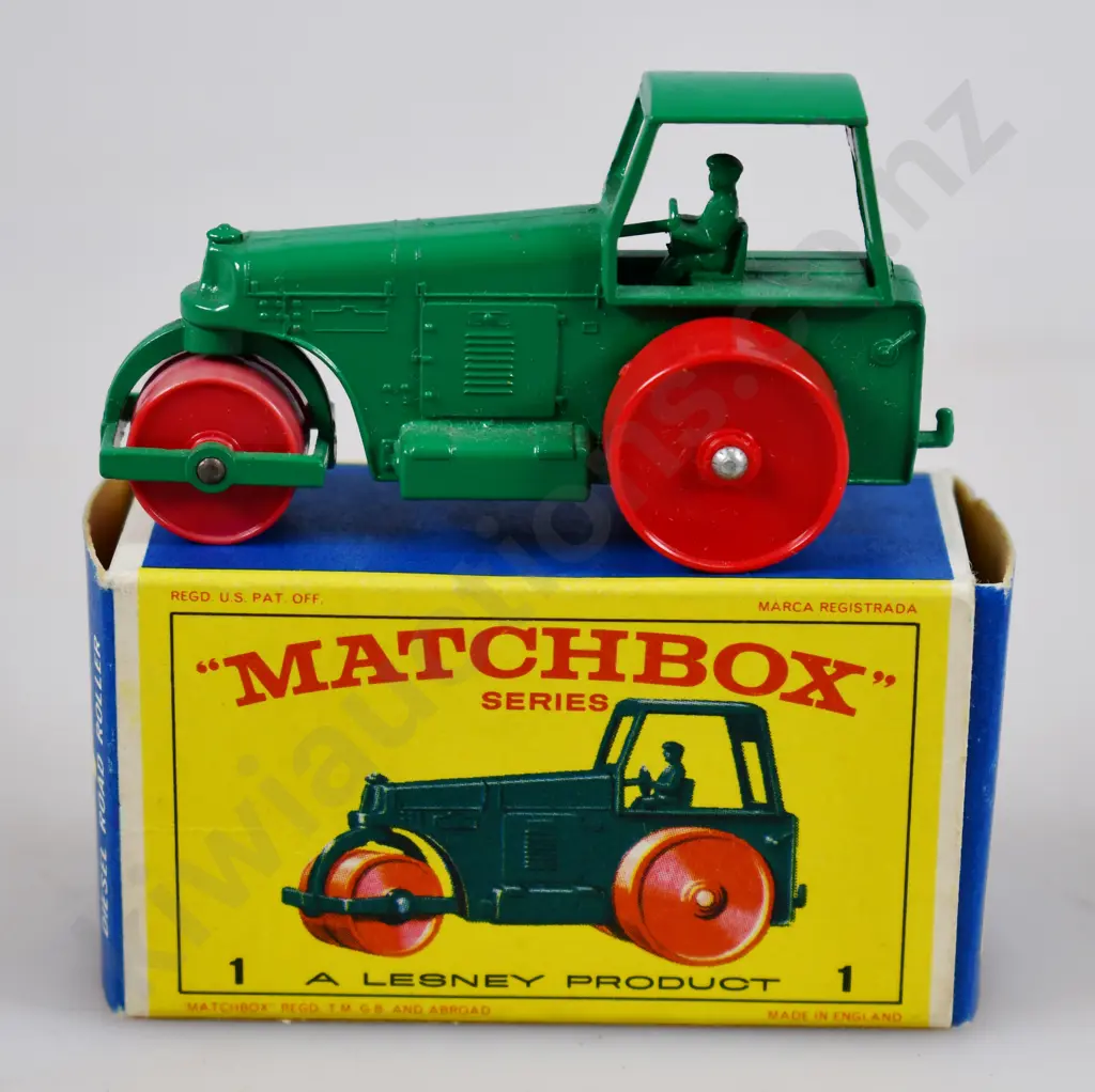 MATCHBOX DISEL ROAD ROLLER, NO. 1 Image 1++