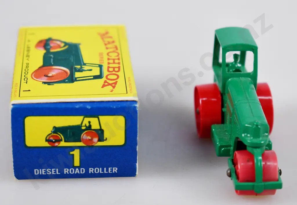 MATCHBOX DISEL ROAD ROLLER, NO. 1 Image 1++