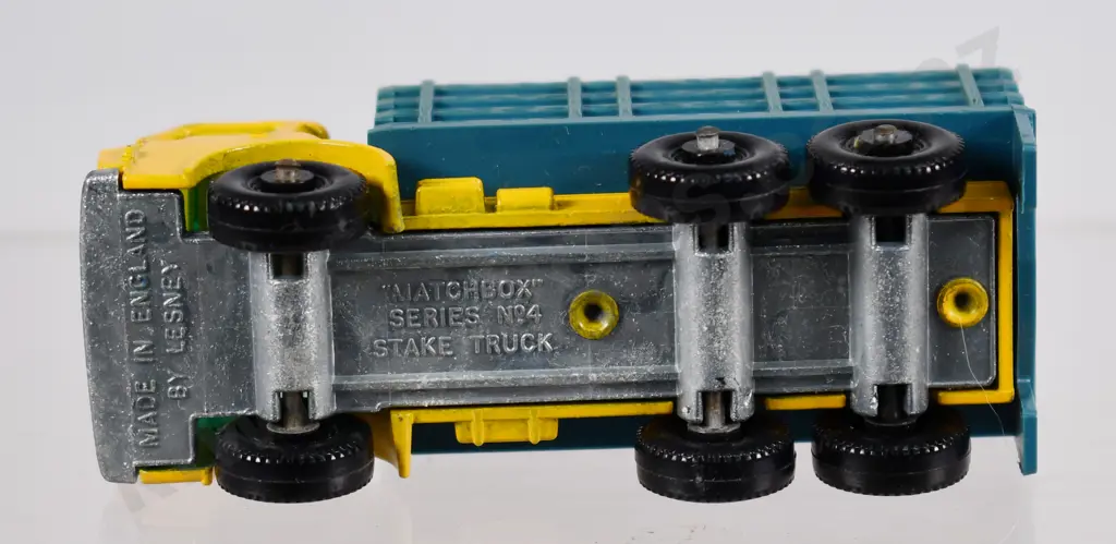 MATCHBOX STAKE TRUCK, NO. 4 Image 1++