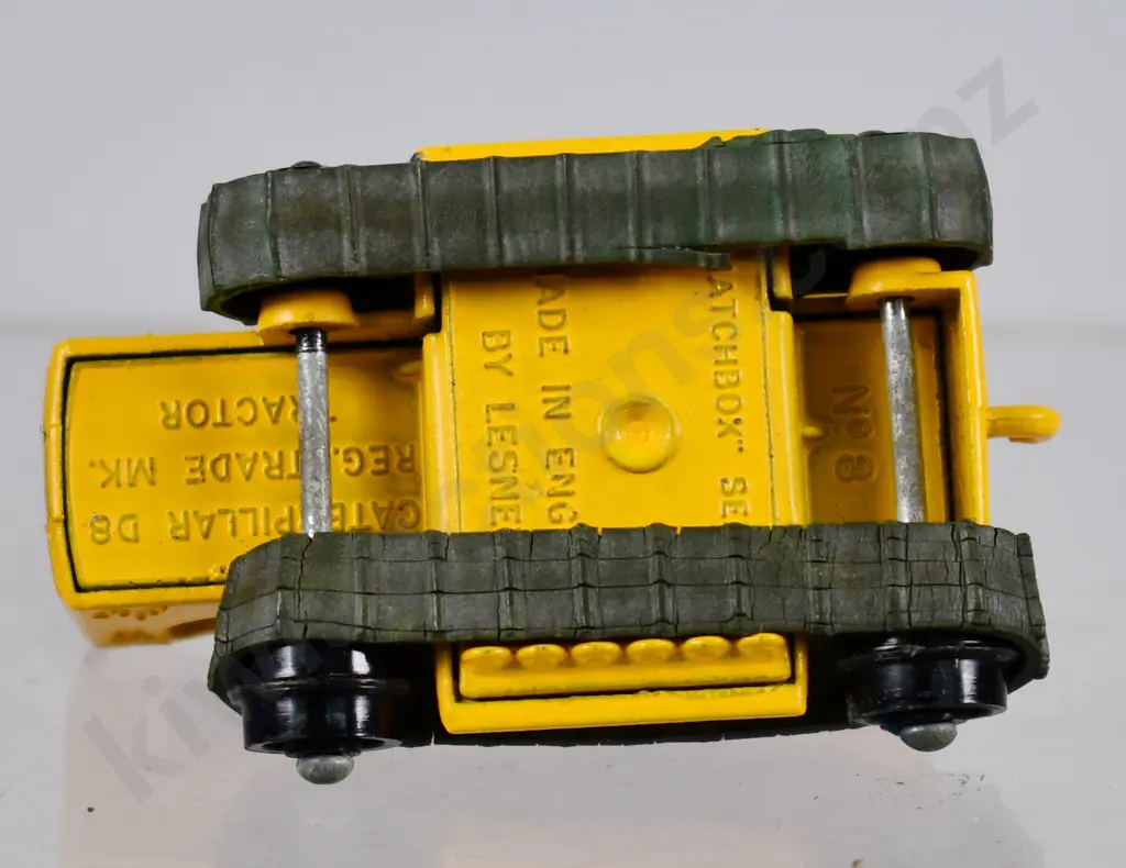 MATCHBOX CATERPILLAR TRACTOR, NO. 8 Image 1++