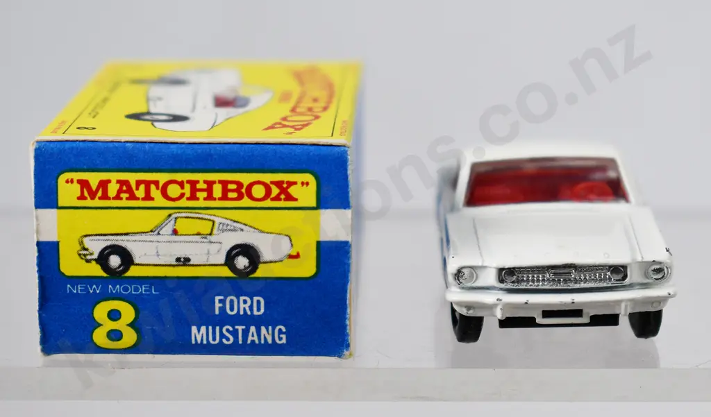 MATCHBOX FORD MUSTANG, NO. 8 Image 1++