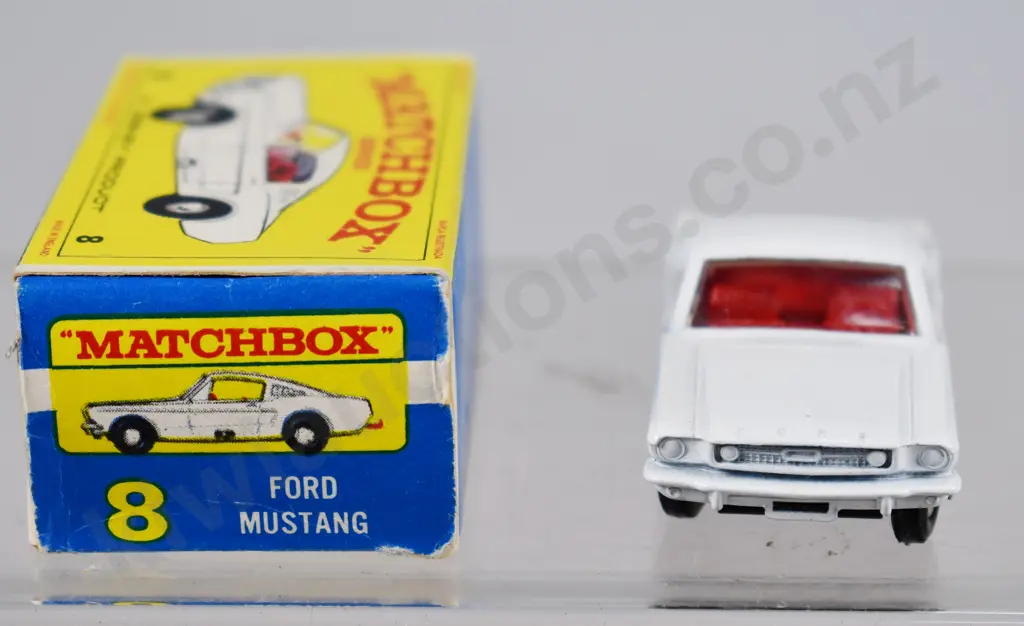 MATCHBOX FORD MUSTANG, NO. 8 Image 1++