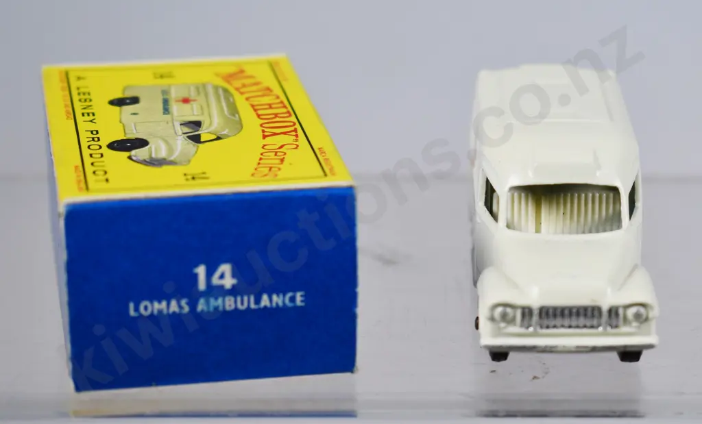 MATCHBOX LOMAS AMBULANCE TRUCK NO. 14 Image 1++