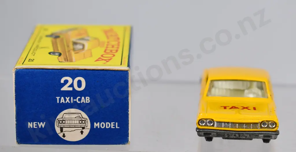 MATCHBOX TAXI-CAB NO. 20 Image 1++