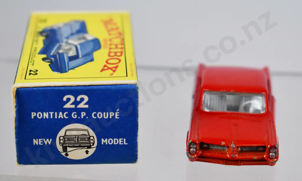 MATCHBOX PONTIAC G.P.COUPE NO. 22 Image 1++