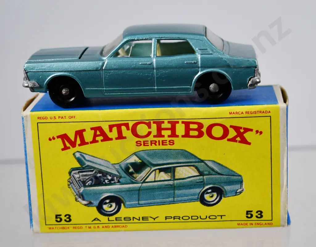 MATCHBOX SERIES FORD ZODIAC MK IV, NO. 53 Image 1++