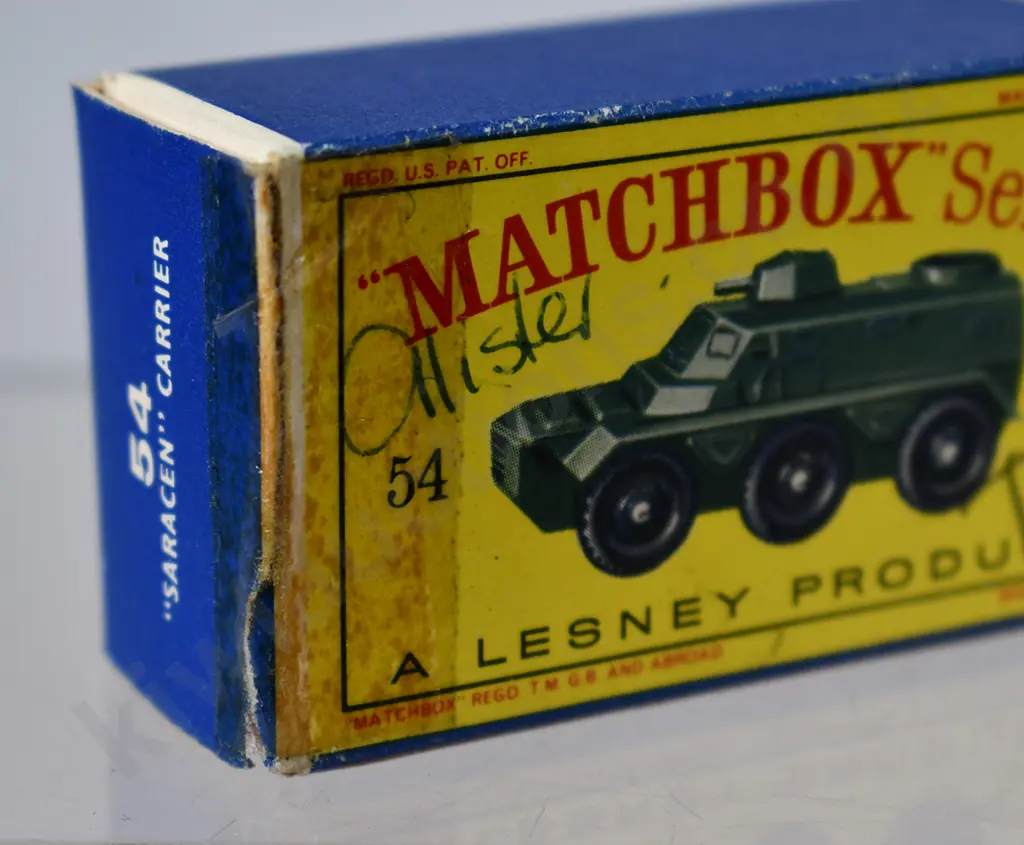 MATCHBOX SERIES "SARACEN" CARRIER, NO. 54 Image 1++