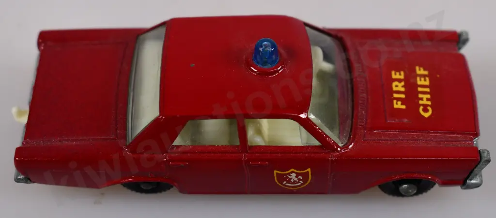 MATCHBOX SERIES FIRE CHIEF CAR NO. 59 Image 1++