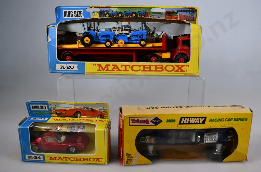 MATCHBOX, TRI-ANG BOXED VEHICLES Image 1++