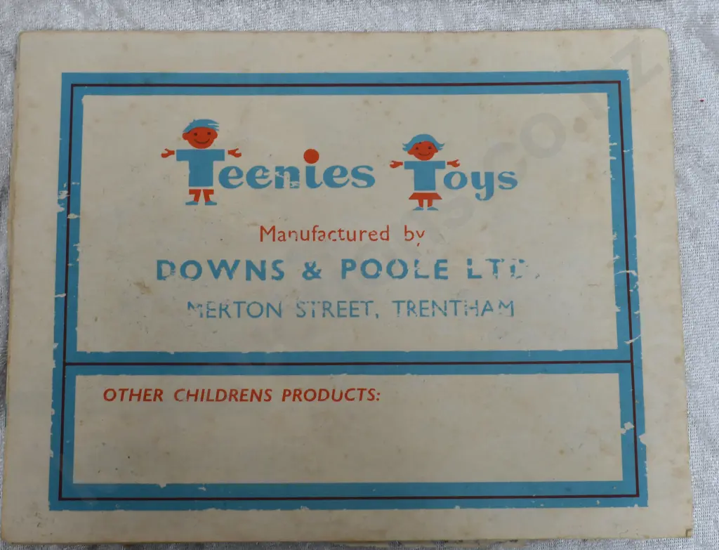 NEW ZEALAND PLASTIC VINTAGE TOY GAMES Image 1++