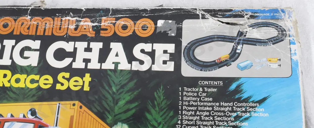 BOXED LINCOLN INTERNATIONAL TOYS, CLICKETY-CLACK TRAIN, BIG RIG CHASE Image 1++