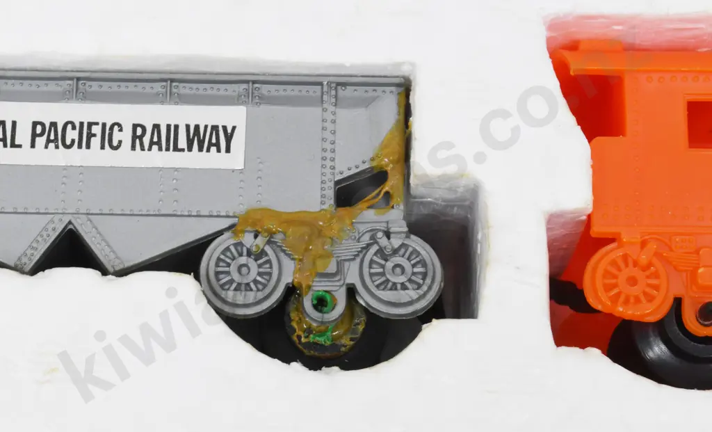 BOXED LINCOLN INTERNATIONAL TOYS, CLICKETY-CLACK TRAIN, BIG RIG CHASE Image 1++